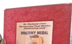 Targi Bielskie ENERGETAB 03 Silver medal of the exhibition energetab for Helical connections used in overhead power lines international power industry Fair