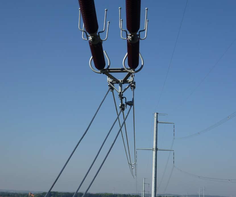 Osprzęt ochronny 3 33 34 35 36 37 38 39 30 30 Pierścienie elektrodowe dolne Rożki górne Rożki środkowe Rożki górne Rożek ochronny