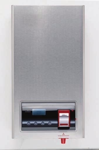Nowe automaty ZIP Hydroboil wyposażone są w elektroniczną regulację zwiększającą oszczędzanie energii. Automat do ciągłego przygotowywania wrzącej wody.