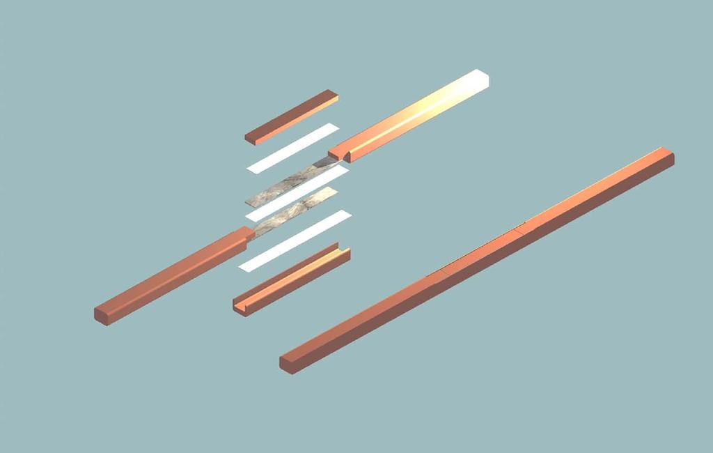 Łączenie uzwojeń magnesów Upper Tin/Silver Soldering alloy Layer Upper Copper