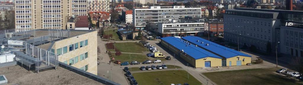 Widok na miejsca instalacji