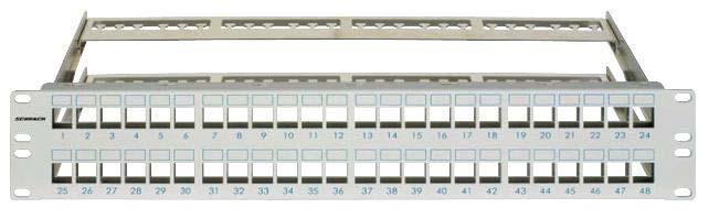 modułów (SFA)(SFB) HSEIP44AUT w Panele 19 niewyposażone do Schrack Format A (SFA) i Schrack Format B (SFB) HSER0240GS HSER0480GS 19 panele Schrack