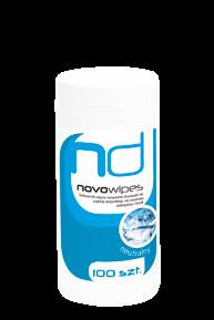 NovoWipes neutralny, cytryna uzupełnienia 100 szt.