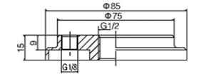 Mocowanie 10.012.0002 gwint G1/2 wewnętrzny odpowiednie do ssawek SF110, SB110 Mocowanie 10.012.0003 gwint G1/2 wewnętrzny odpowiednie do ssawek SF150, SB150 Kompensator poziomu LC Wyrównują różnice poziomów, na przykład w urządzeniach podnoszących z kilkoma przyssawkami.
