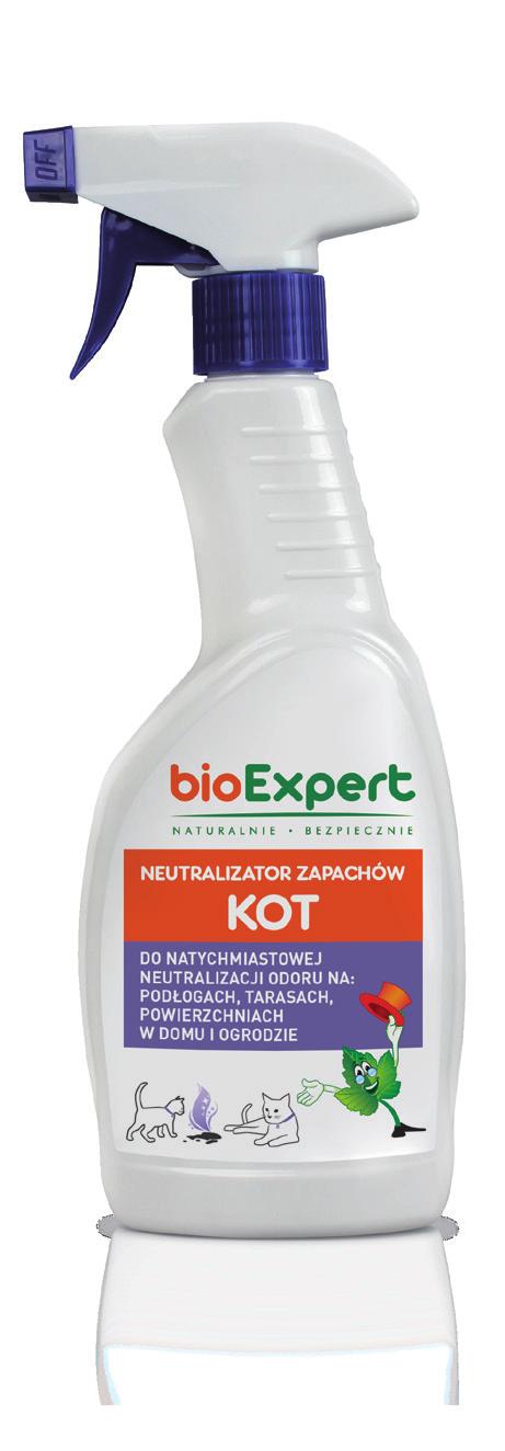 ODOR STOP - NEUTRALIZATOR ZAPACHÓW NEUTRALIZATOR ZAPACHÓW PO PUPILACH OPAKOWANIA: 100 ml i 500 ml do natychmiastowej neutralizacji nieprzyjemnych zapachów organicznych na powierzchniach, w koszach na