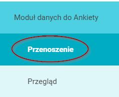 Prace, które nie zostaną przeniesione przez użytkownika poprzez ten widok, nie znajdą się w Ankiecie Jednostki w systemie POL-on i tym samym nie zostaną dopuszczone do procesu ewaluacji.