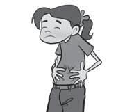3 She s sad because she (lose) her mobile phone.