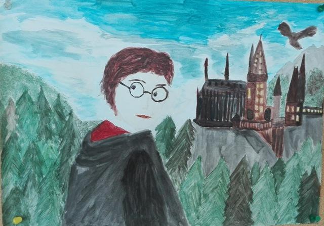 Hogwart Szkoła Magii i Czarodziejstwa to magiczna akademia, w której uczą się młodzi czarodzieje (w tym Harry, Ron i Hermiona) odkąd ukończą 11 lat.