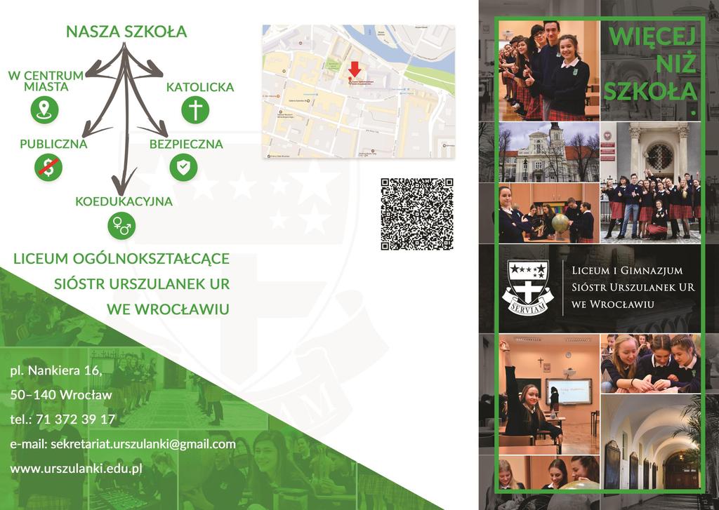Informacje dodatkowe: U nas nie płacisz za naukę, bo jesteśmy szkołą publiczną. Jesteśmy szkołą koedukacyjną, co oznacza, że zarówno chłopcy jak i dziewczęta mają te same prawa.