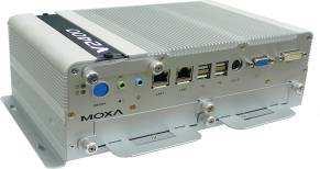 Seria V24xx dla transportu Intel Atom N270 CPU (1.6GHz) V2422 VGA, DVI-I 2x 10/100/1000BaseT(X) (RJ45) 4x RS-232/422/485, 2x USB2.