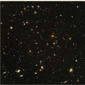 Kosmologia Hubble (1929): galaxies red-shift = expanding Universe