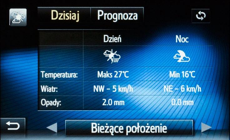 APLIKACJA POGODA Porozmawiajmy o pogodzie No właśnie, warunki atmosferyczne mają duże znaczenie podczas podróży.