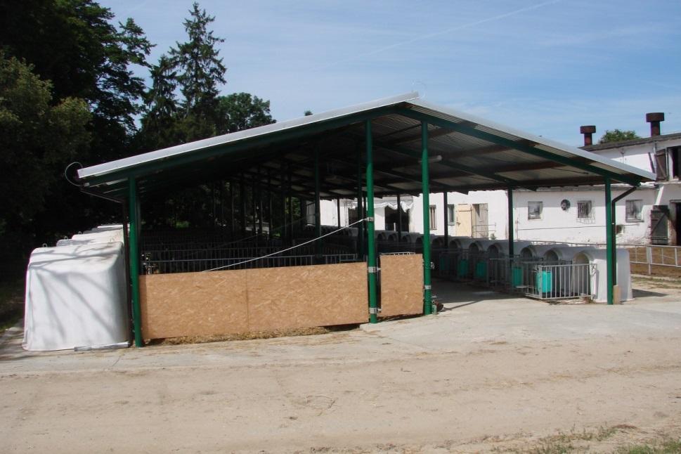 Wioska dla cieląt typ Nowe Jankowice 2 Stadnina Koni Nowe Jankowice Sp. z o. o (projekt A.