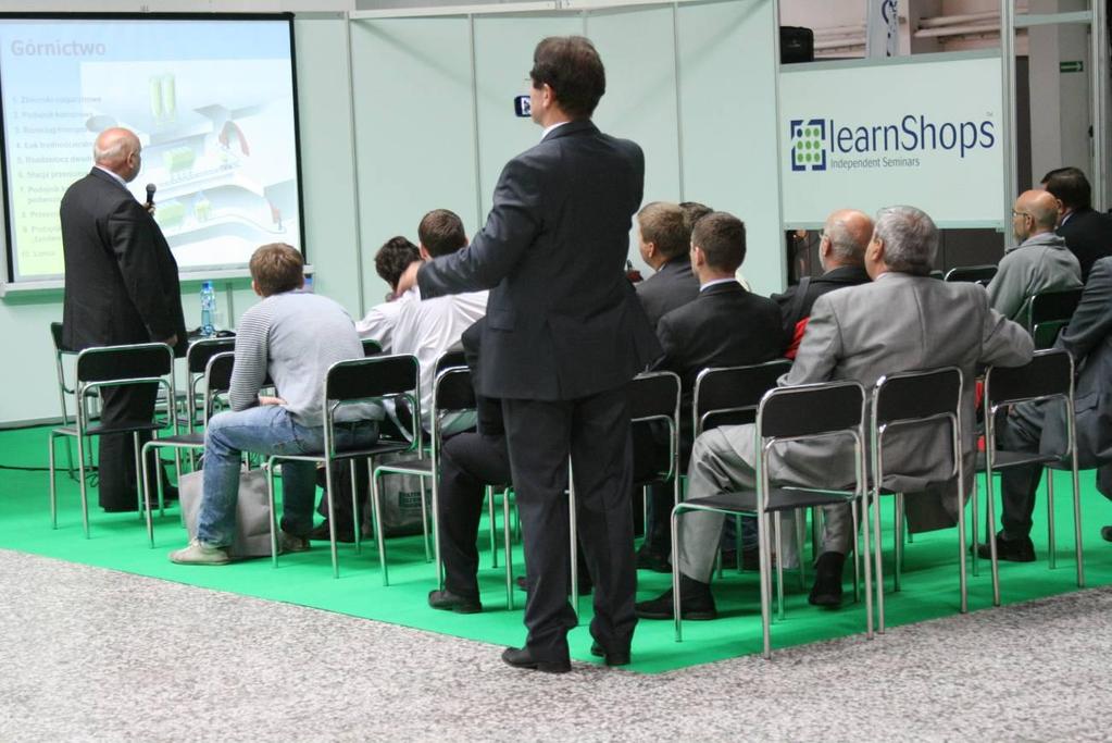 An integral part of every easyfairs trade show are the free learnshops, content rich seminars and mini-workshops.