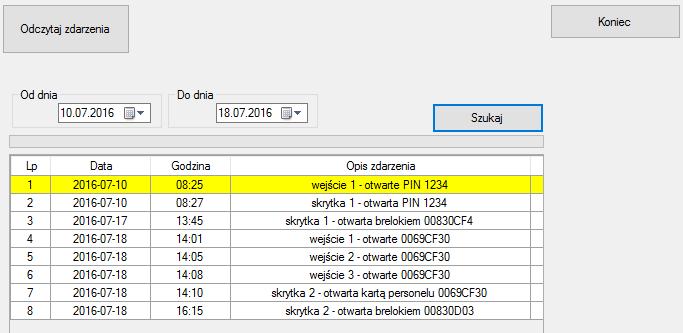 Wpisanie nowego kodu automatycznie usuwa stary kod.