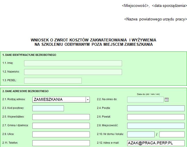 4. Formularz PSZ-WZKZW - Wniosek o