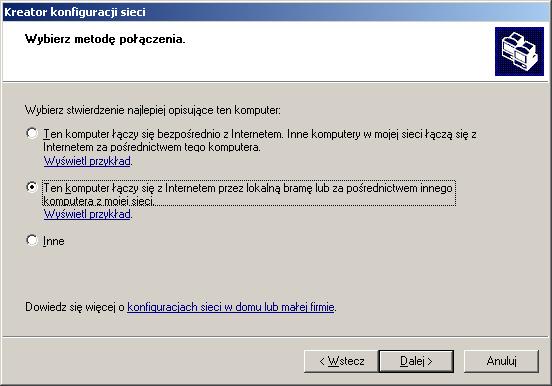 W praktyce Windows XP przy instalacji wykrywa poszczególne urządzenia i instaluje odpowiednie sterowniki.