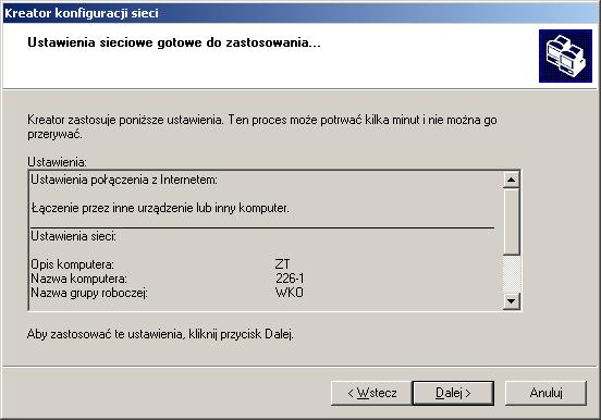 10p W praktyce przeprowadzanie ćwiczeń w pracowni komputerowej jest utrudnione ze względu na warunki organizacyjne.