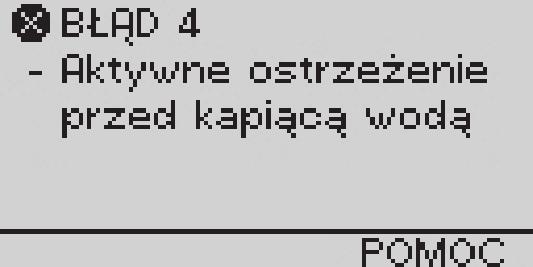 Usterka Możliwa przyczyna Postępowanie Silnik pompy nie włącza się Zadziałał termiczny wyłącznik ochronny (silnik przegrzany). v Odczekać 20 min do schłodzenia pompy.