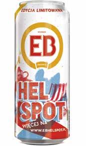 EB HEL SPOT Klient: Grupa Żywiec Produkt: EB Zgłaszający: GONG Wsp łzgłaszający: Starcom Mediavest, Roots PR, LIVE, Hash.Fm, Indahash KONTEKST RYNKOWY POZYCJA WYJŚCIOWA W kwietniu 2015 r.