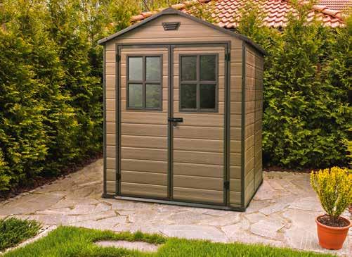 252 cm GARDEN SHEDS
