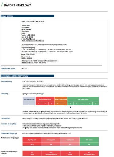 danych do wywiadowni Analiza + ocena informacji WIZYTY w sądzie w urzędach w firmie badanej WYWIADY TELEFONICZNE w firmie badanej u kontrahentów i