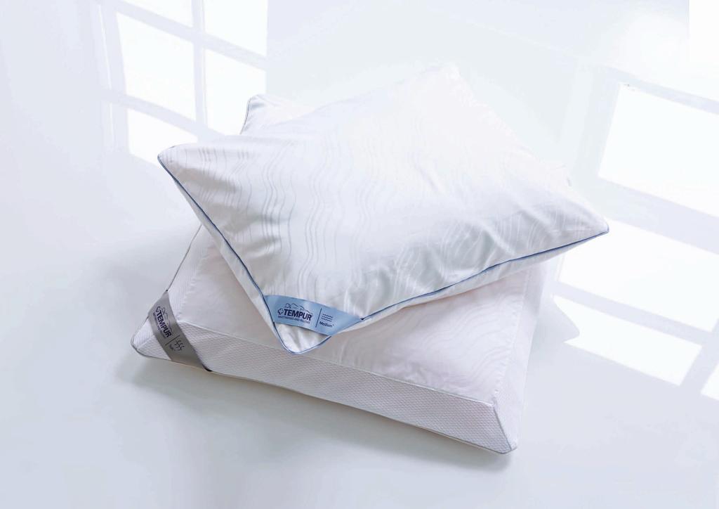 Breeze & EasyClean Nowe poduszki w naszej kolekcji Dostępne w wersji miękkiej, średniej i twardej Poduszka TEMPUR EasyClean Połączenie tradycyjnego kształtu i innowacyjnej technologii.
