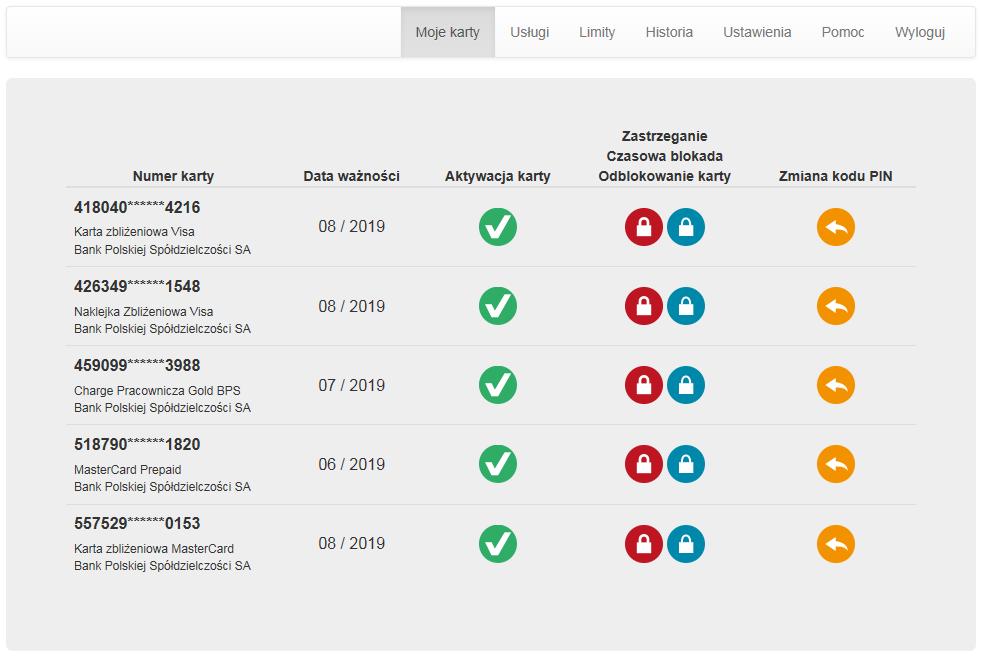 15 W przypadku braku produktów spełniających powyższe kryteria, zostanie wyświetlony komunikat informujący o braku produktów kartowych do wyświetlenia.