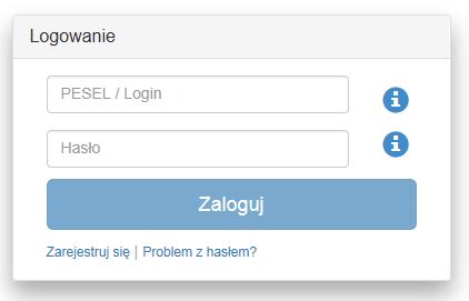 4 Rysunek 1 Zostaniesz przekierowany na stronę do rejestracji, gdzie podajesz numer PESEL (Rysunek 2).