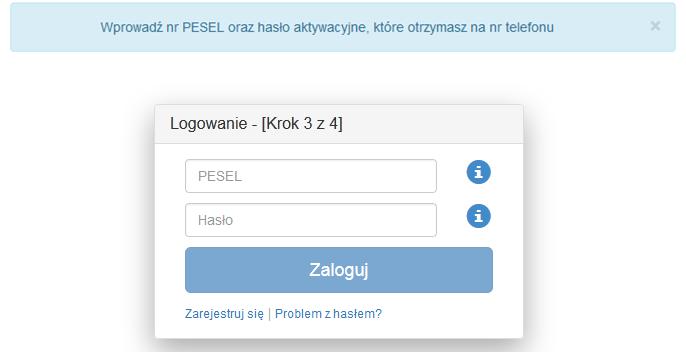 6 Rysunek 3 W 3-cim kroku rejestracji (Rysunek 4) wprowadź numer PESEL lub numer identyfikacyjny (w przypadku nierezydentów) uzyskany od pracownika placówki sprzedażowej Banku oraz hasło aktywacyjne