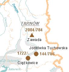 Informacja o stanie środowiska w powiecie tarnowskim w 2006 roku 27 Tab. Ocena jakości wód podziemnych w latach 2005 i 2006 Nr Pkt.