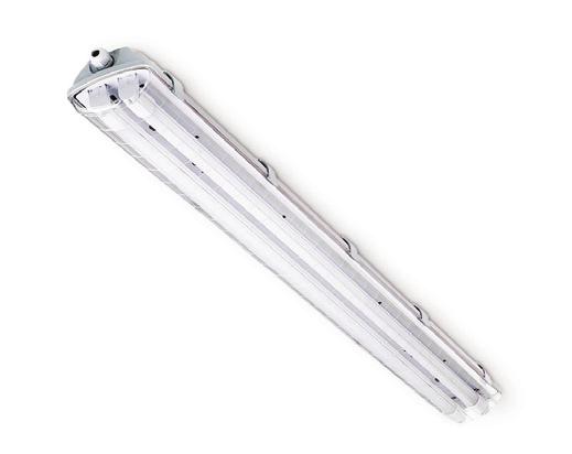 LED HERMIC COSMO CECHY PRODUKTU: oprawa hermetyczna na świetlówki T8 LED z zasilaniem jednostronnym, obudowa wykonana z tworzywa sztucznego, klosz przeźroczysty wykonany z polistyrenu, oprawa nie