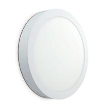 LED SIGARO CIRCLE CECHY PRODUKTU: ścienno sufitowa oprawa ledowa, obudowa wykonana z aluminium, klosz matowy z PMMA, 90 diód 2835 (18 W), 120 diód 2835 (24 W), kąt rozsyłu światła: 120 stopni.