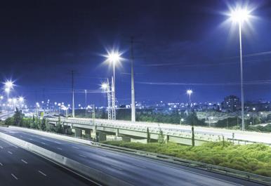 lampy LED: klasa A++ A, highways, traffic expressway, commune roads, urban roads, areal lighting.