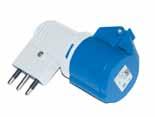 9433020* Adapter Wtyczka do użytku domowego/ CEE- gniazdo wyjściowe IP20 1 x wtyczka 16A 2P+E 250V (dwa systemy