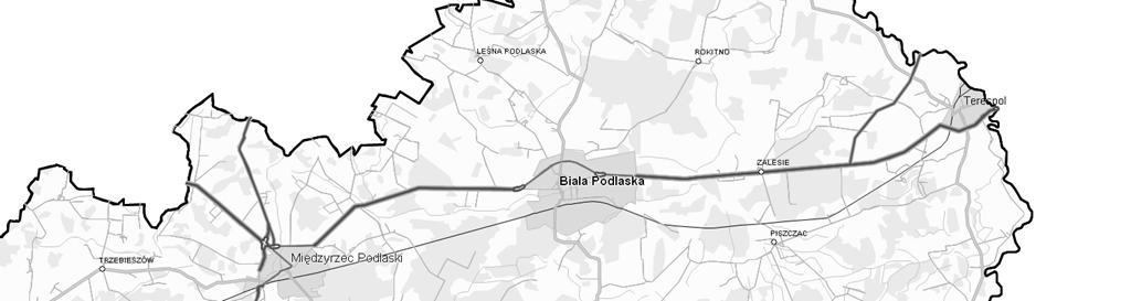 ZADANIA ujęte w PBDK w perspektywie finansowej 2014-2023 Autostrada A2: odcinek Siedlce gr. państwa Długość: 65 km na terenie woj.