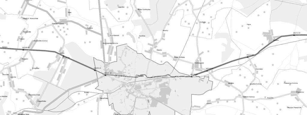 ZADANIA ujęte w PBDK w perspektywie finansowej 2014-2023 Droga ekspresowa S12: obwodnica Chełma Długość: 17 km Stan zadania: