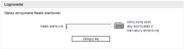 8 PIERWSZE LOGOWANIE Przy pierwszym logowaniu do Systemu: w polu IDENTYFIKATOR wpisz swój Numer Klienta (CIF). Znajdziesz go m.in.