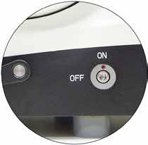 Użytkownik może włączać i wyłączać funkcję cofania za pomocą przycisków ON i OFF.
