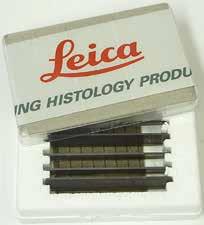 Ostrza jednorazowe Leica TC-65 z węglika wolframu zostały specjalnie zaprojektowane do stosowania w laboratoriach, które rutynowo tną