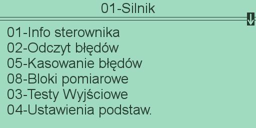 16) Funkcje dachu 4.17) Siedzenie kierowcy 4.18) Wycieraczki 4.19) Lokalizacja 4.20) Asyst. Jazdy 4.21) Cisn opon II 4.22) Asyst. kierunku 4.23) Kamera cofania 4.