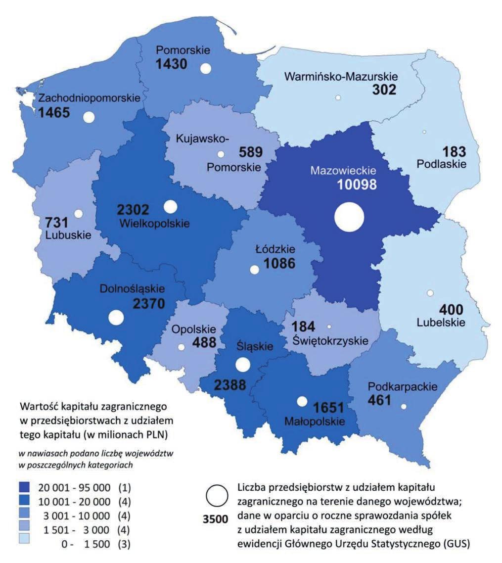 1. Przedsiębiorstwa z udziałem kapitału zagranicznego... 1. PRZEDSIĘBIORSTWA Z UDZIAŁEM KAPITAŁU ZAGRANICZNEGO.