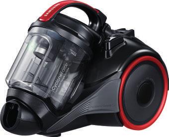 worka 190 W ssąca Regulacja y na obudowie Poziom hałasu: 80 db Ochraniacz mebli Furniture Guard Miękkie