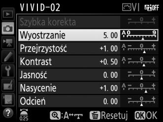 Picture Control można używać do usuwania wybranych osobistych ustawień Picture Control, gdy są one już niepotrzebne.