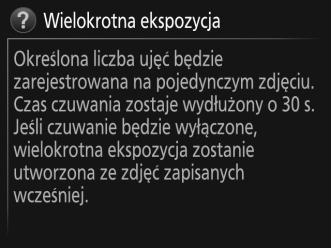 Korzystanie z menu aparatu Elementy sterujące menu Wybierak wielofunkcyjny i przycisk J służą do poruszania się w menu aparatu.
