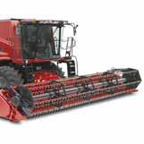 ZBIERAJ PLONY PRZY UŻYCIU ZESPOŁÓW ŻNIWNYCH CASE IH Kombajny serii 240 mogą współpracować z najnowszą generacją zespołów żniwnych Case IH dostępnych w wersjach o szerokości do 12,5 m.