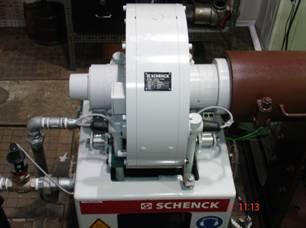 hamulcem o mocy do 400 kw (Schenck W 400)