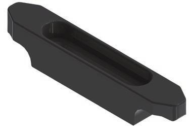 Zacisk do płyt maszyn współrzędnościowych Zacisk nieniszczący powierzchni do mocowania płyt o grubości 13 mm i 19 mm na maszynach współrzędnościowych.