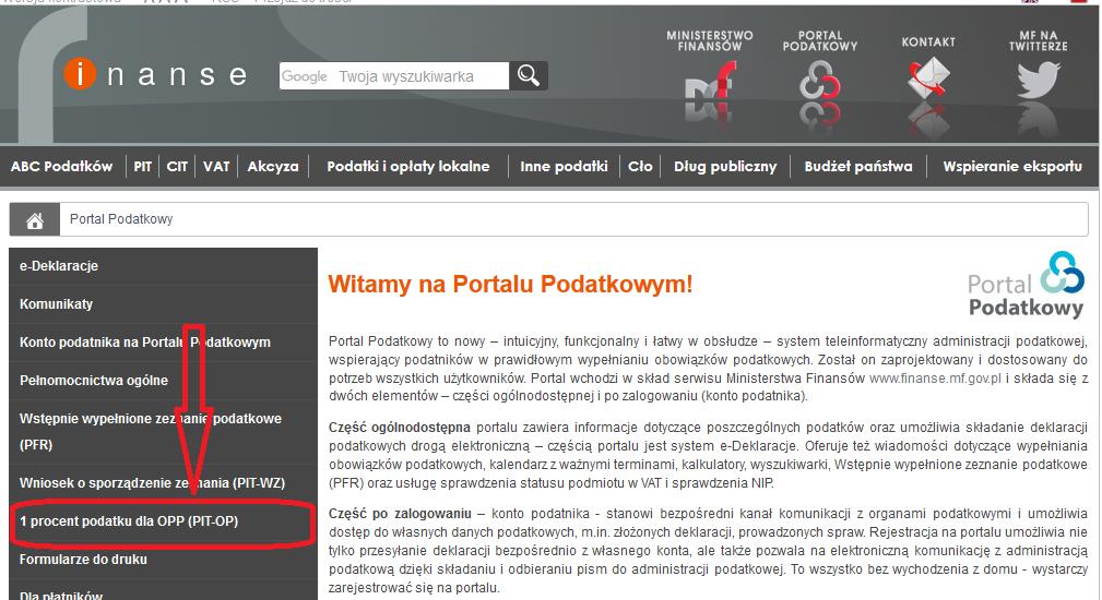4. ZŁOŻENIE PIT-OP PRZY UŻYCIU FORMULARZA ONLINE W celu złożenia wniosku PIT-OP o sporządzenie przez urząd skarbowy zeznania podatkowego za rok 2016 należy wykonać kroki przedstawione poniżej.