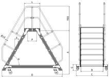 Pomost przejsciowy Dane klienta Firma: Zapytanie Oczekiwany termin dostawy: Osoba kontaktowa: Oferta Nr komisyjny: Numer klienta: Zamówienie Ilość: Dane techniczne Data: Wariant stopni Aluminium